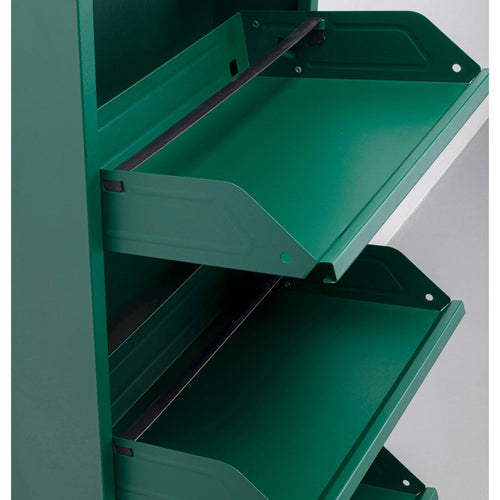 Kare Design Schoenenkast Caruso groen 3+1 laden