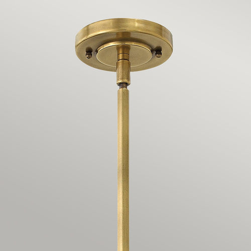 1-flammige Mini-Pendelleuchte Buckeye Bronze