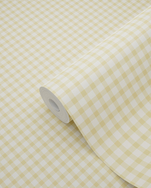 ESTAhome behang strepen pastel geel - 50 x 900 cm - 131645 - vtwonen shop