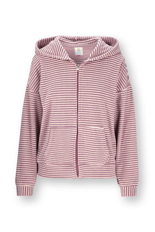 Pip Studio - Nicolle Jacket Women - Little Sumo Stripe - Lilac - XS