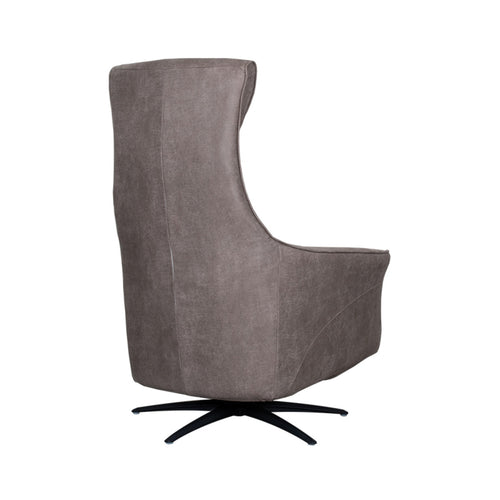 LABEL51 Fauteuil Lund Elektrisch - Taupe Stof - Draaibaar - vtwonen shop