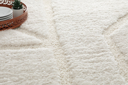 AFK Living vloerkleed Murmure - reliëfeffect - beige - 120 x 170 cm - vtwonen shop