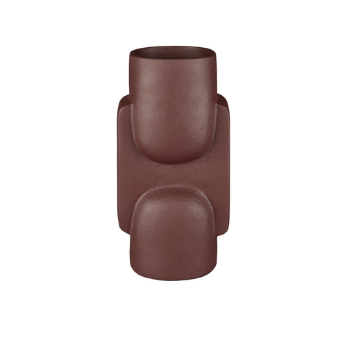 Dutchbone Santos Vaas Bordeauxrood - vtwonen shop