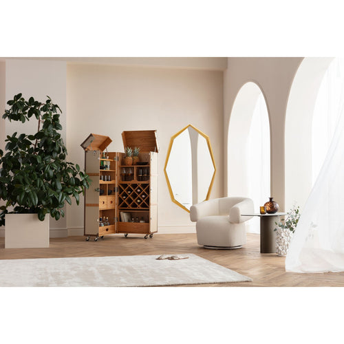 Kare Design Spiegel Octagon 150x90cm goud