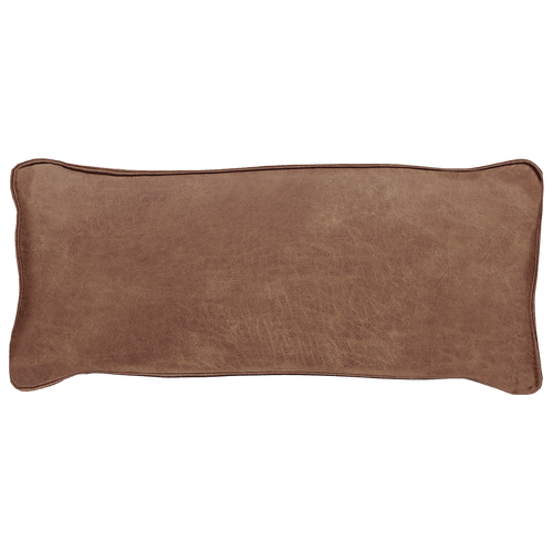 WOOOD kussen Bean - Recycle Leer - Cognac - 30x70x20