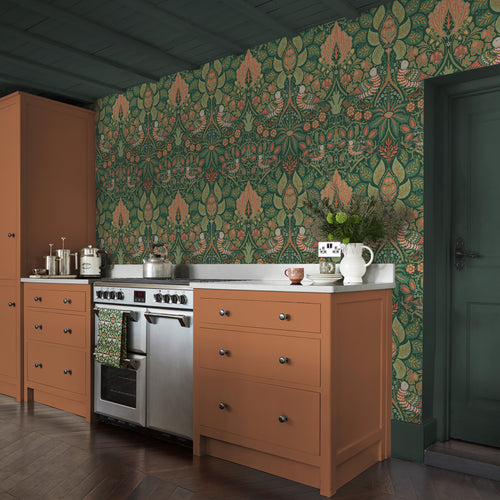 William Morris at Home Vliesbehang - Dove & Rose Woodland