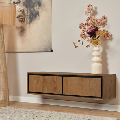 Starfurn  tv meubel RichWood - bruin - 35x120x30cm