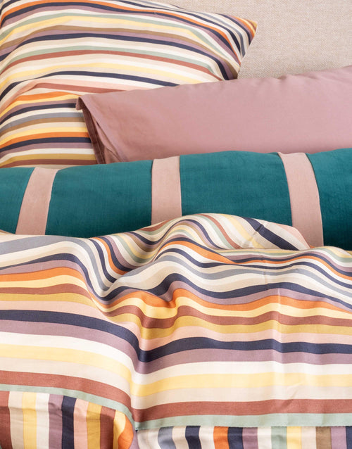 Essenza Donna dekbedovertrek - Lits-Jumeaux - 240x200/220 cm - Nightshadow blue