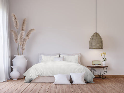 Ten Cate dekbedovertrek - 100% katoensatijn - 200x200/220 - naturel - vtwonen shop