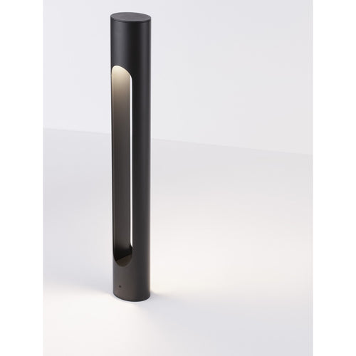 Merano Hawaii 60cm Buitenpaal Zwart Aluminium LED 12W 372Lm 3000K IP65