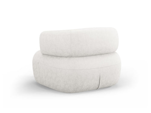 Micadoni Fauteuil Jenny chenille, lichtbeige - 88x90x73cm
