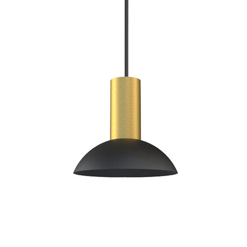 Nowodvorski hanglamp Hermanos - 3 lichts - 40  x 130   cm - zwart - goud - vtwonen shop