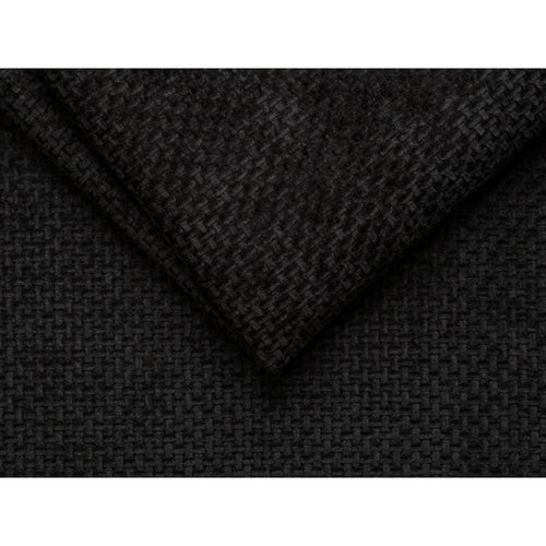 Cosmopolitan Design - Panoramische bank Chicago 6-zits, chenille antraciet - 167x375x78cm