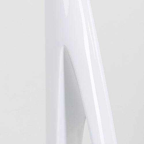 Kare Design Vloerlamp Flow Flame 132cm wit