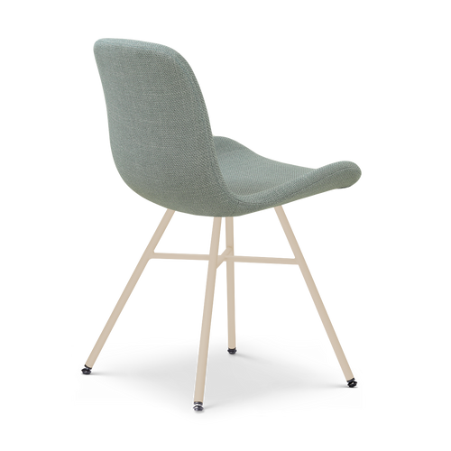 Nolon Noa-Fé eetkamerstoel saliegroen - beige onderstel