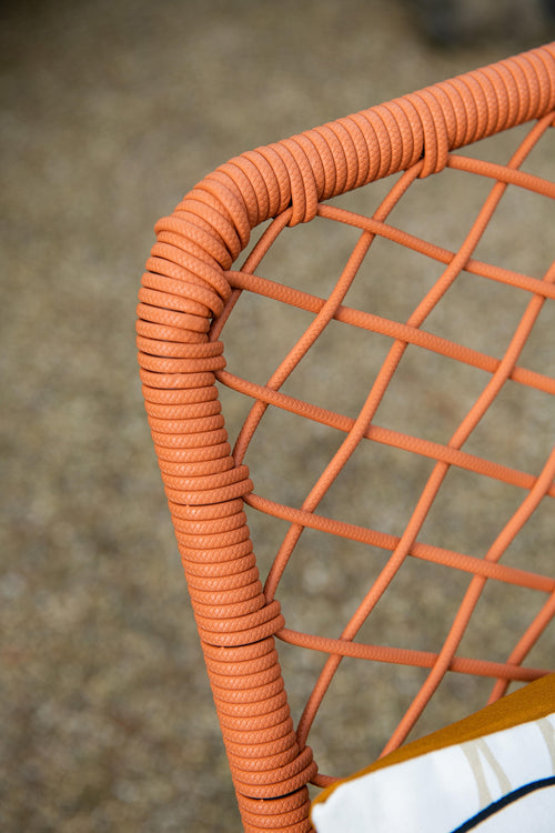 5-delige tuinset Dido tuinstoelen koper - Rimini tafel - vtwonen shop