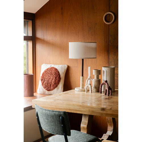 Dutchbone Paros Kandelaar Travetin - Beige - vtwonen shop