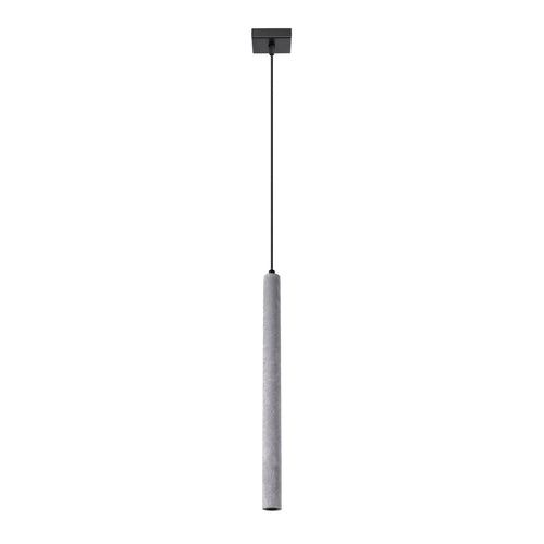Sollux Lighting Hanglamp PASTELO 1 beton - 3,5x3,5x120cm