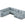 Cosmopolitan Design Panoramische hoekbank links Loretto 5-zits, structurele stof donkerblauw - 250x345x68cm