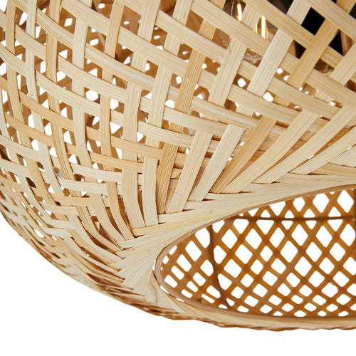 Lighto | Plafonnière bamboe 3-lichts | Nova