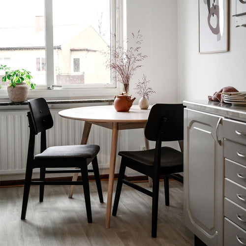 Rowico Home Yumi Ronde Houten Eettafel Ø 115 - Naturel - vtwonen shop