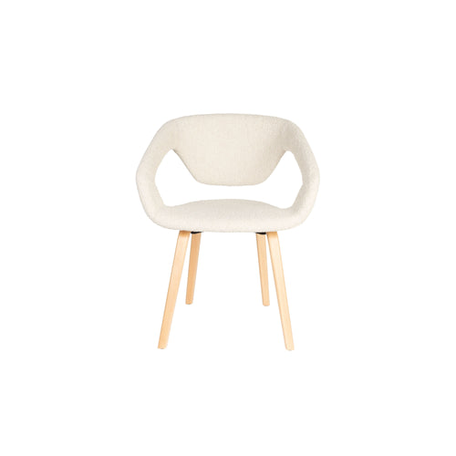 Zuiver Flexback Eetkamerstoelen  Beige - Set van 2 - vtwonen shop