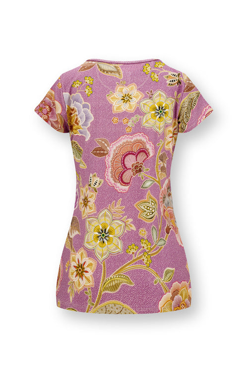 Pip Studio - Toy Pyjama Shirt - Dames - Matata - Lila - L - vtwonen shop