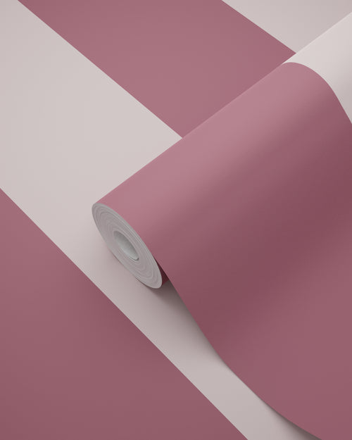 ESTAhome behang strepen mauve paars - 50 x 900 cm - 131967