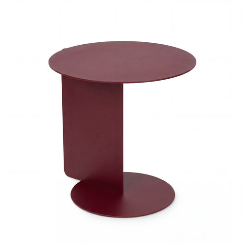 Spinder Design bijzettafel Salsa - Burgundy - Ø 40