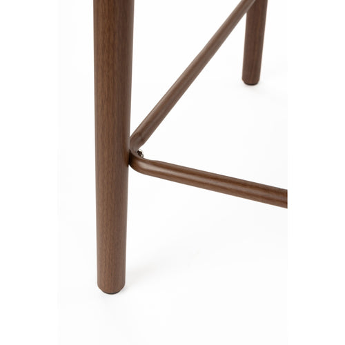 Housecraft Living Lee Barkrukken rugleuning 65 cm Beige - Set van 2