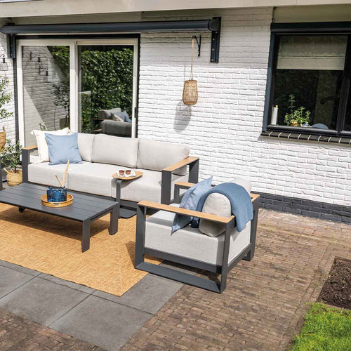 Garden Impressions loungestoel Malakka - light teak look - vtwonen shop