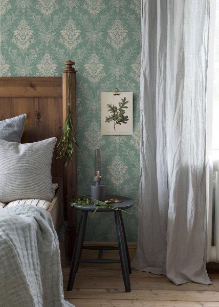 Borastapeter behang bloemen groen - 53 cm x 10.05 m - 660070 - vtwonen shop