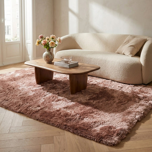 DÉJA Living Vloerkleed Mana - Zalm Stof - 160x230cm