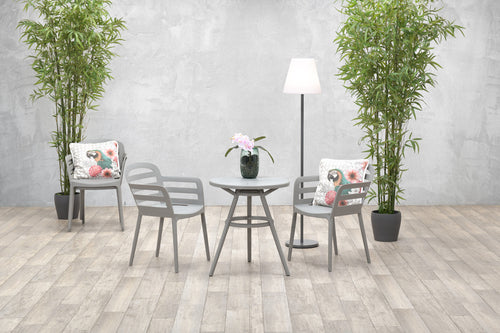 Formello armstoel - licht grijs