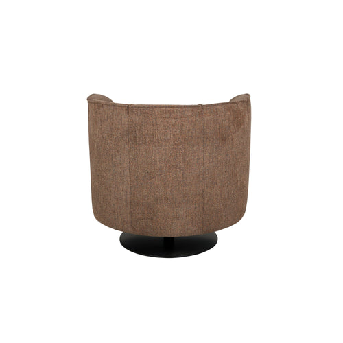 Dutchbone Flower Draaistoel Bruin - vtwonen shop