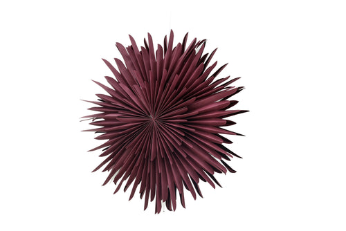 Rebellenclub Hanglamp Osaga - Donkerrood