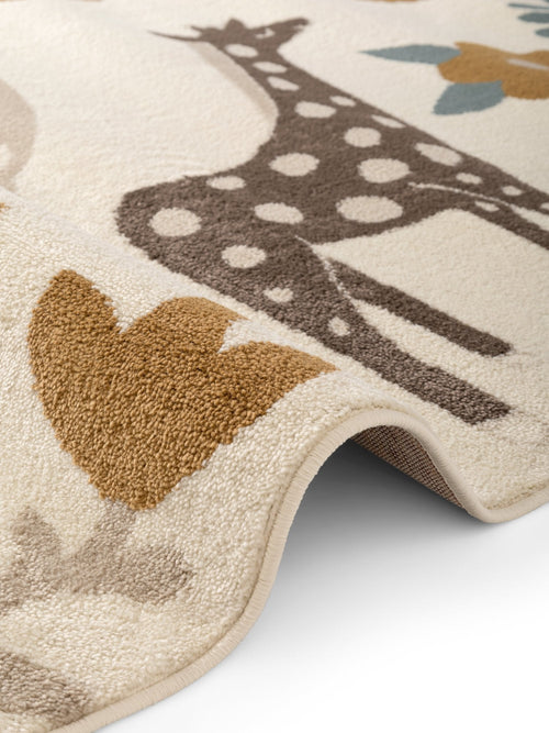 Vloerkleed MOMO Rugs Plain Dust Round Robusto Ivory 200 cm rond - vtwonen shop