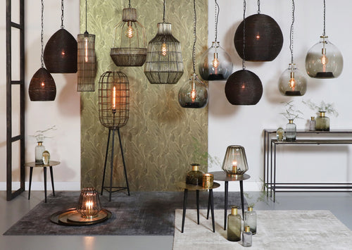 Light & Living side HARTSVILLE - 119x25x80.5cm - brons - Set van 2 - vtwonen shop