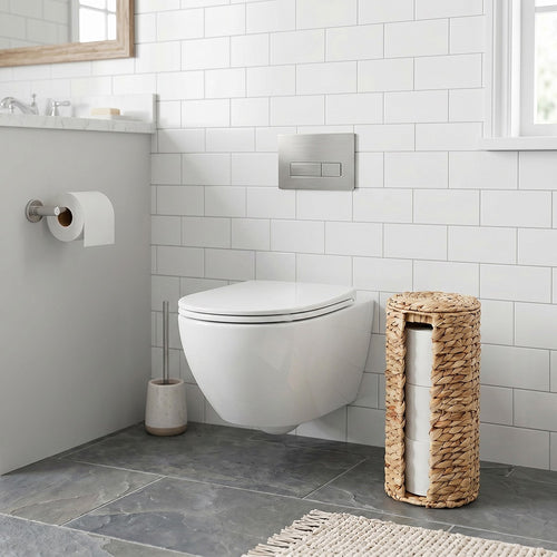 Calicosy - Toiletrolhouder MAYA - Beige 18x18x41 cm