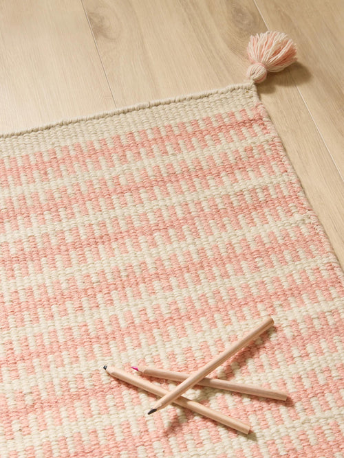 benuta kindervloerkleed Lulu - roze - 120x170 cm