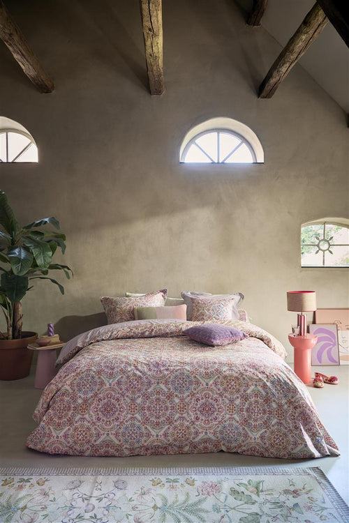 Pip Studio dekbedovertrek El Bordado - 200x200/220 cm - roze