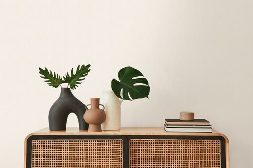 A.S. Création behang effen crème en beige - 53 cm x 10.05 m - AS-380992 - vtwonen shop