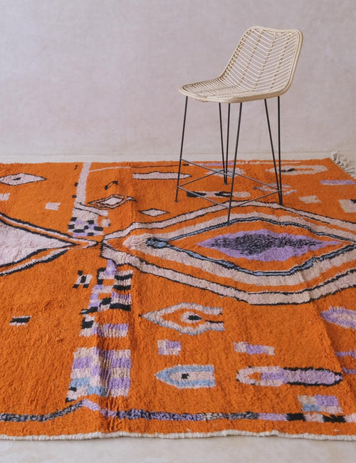 AFK Living vloerkleed Berber - handgemaakt - Wol - 245 x 285 cm