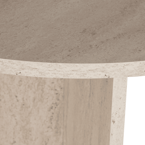 Calicosy - Eettafel met afgeronde randen SABLE - 89,5x180x75 cm