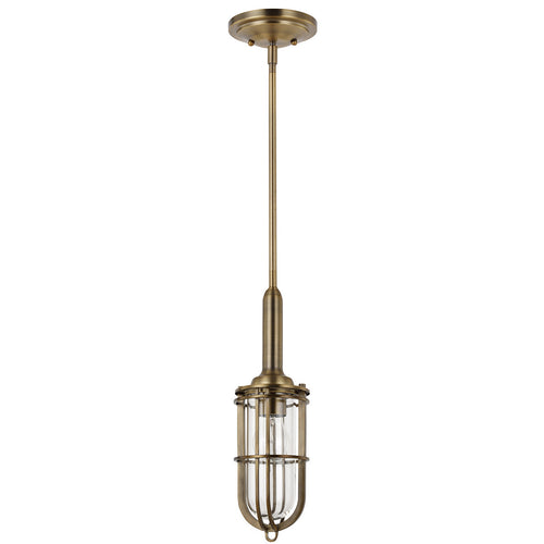 Urban Restoration Feiss 1 Hanglamp Donker Antiek Messing IP44