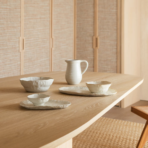 S|P Collection - Kom 16xH6,5cm beige Nomad - Set van 2 - vtwonen shop