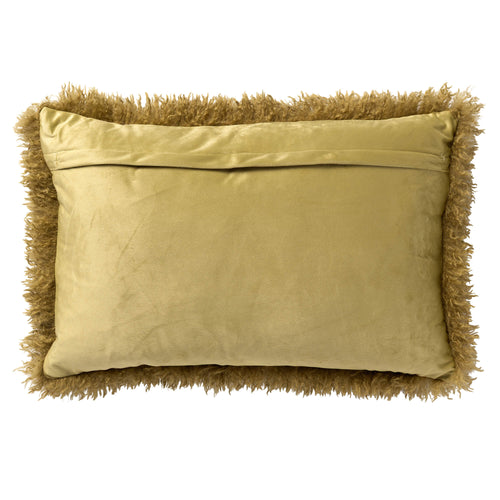 IBBY - kussenhoes 40x60 cm - gerecycled - fluffy - Green Moss - groen