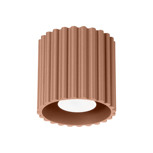 Sollux Lighting Plafondlamp AURA 1 mokka GU10 - 10x10x10cm