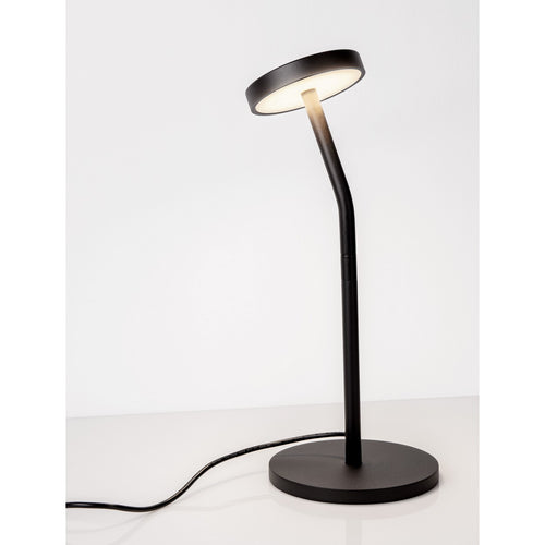 Nova Luce LOGOS Geïntegreerde LED-tafellamp Sandy Black LED 5W 345lm 3000K Aan/uit-schakelaar