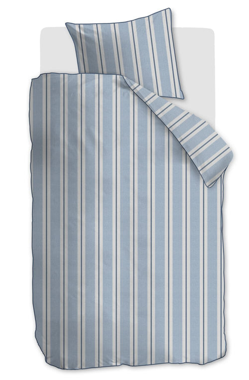 Rivièra Maison Dekbedovertrek Silvan - 140 x 200/220 cm - Blauw